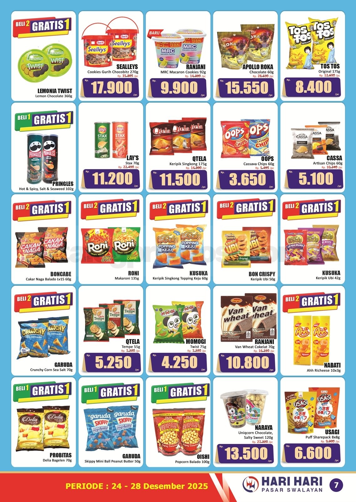 Promo JSM Hari Hari Swalayan 24-28 Desember 2025 Promo JSM Hari Hari Swalayan 24-28 Desember 2025 7