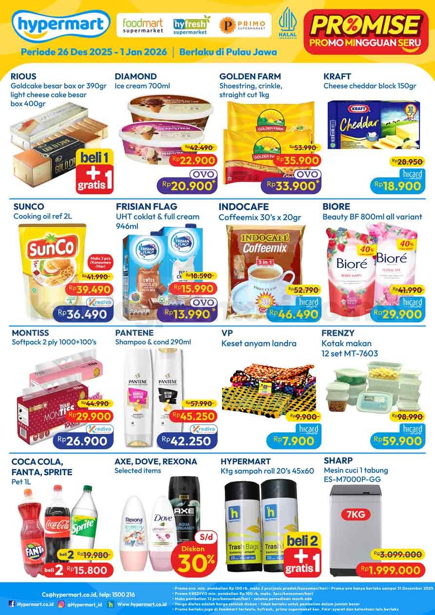 PROMO JSM HYPERMART 26 DESEMBER - 01 JANUARI 2026 PROMO JSM HYPERMART 26 DESEMBER - 01 JANUARI 2026 9