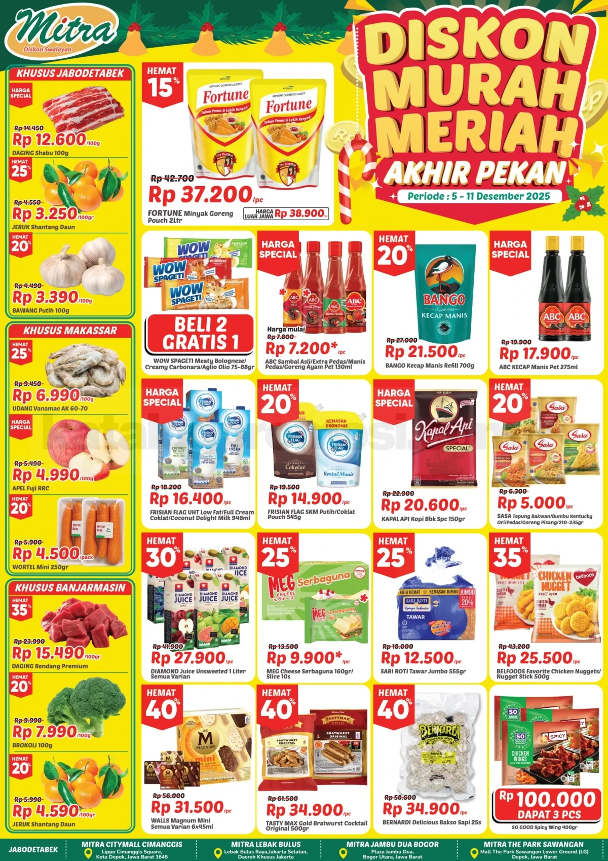 Promo JSM Mitra Diskon Swalayan Akhir Pekan 05-11 Desember 2025 Promo JSM Mitra Diskon Swalayan Akhir Pekan 05-11 Desember 2025 1