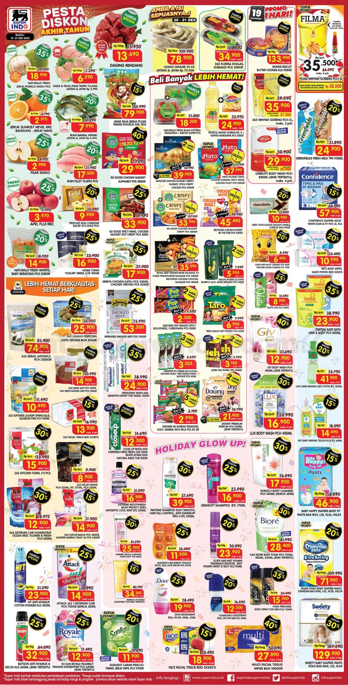 Promo JSM SUPERINDO Minggu Ini 19-21 Desember 2025 Promo JSM SUPERINDO Minggu Ini 19-21 Desember 2025