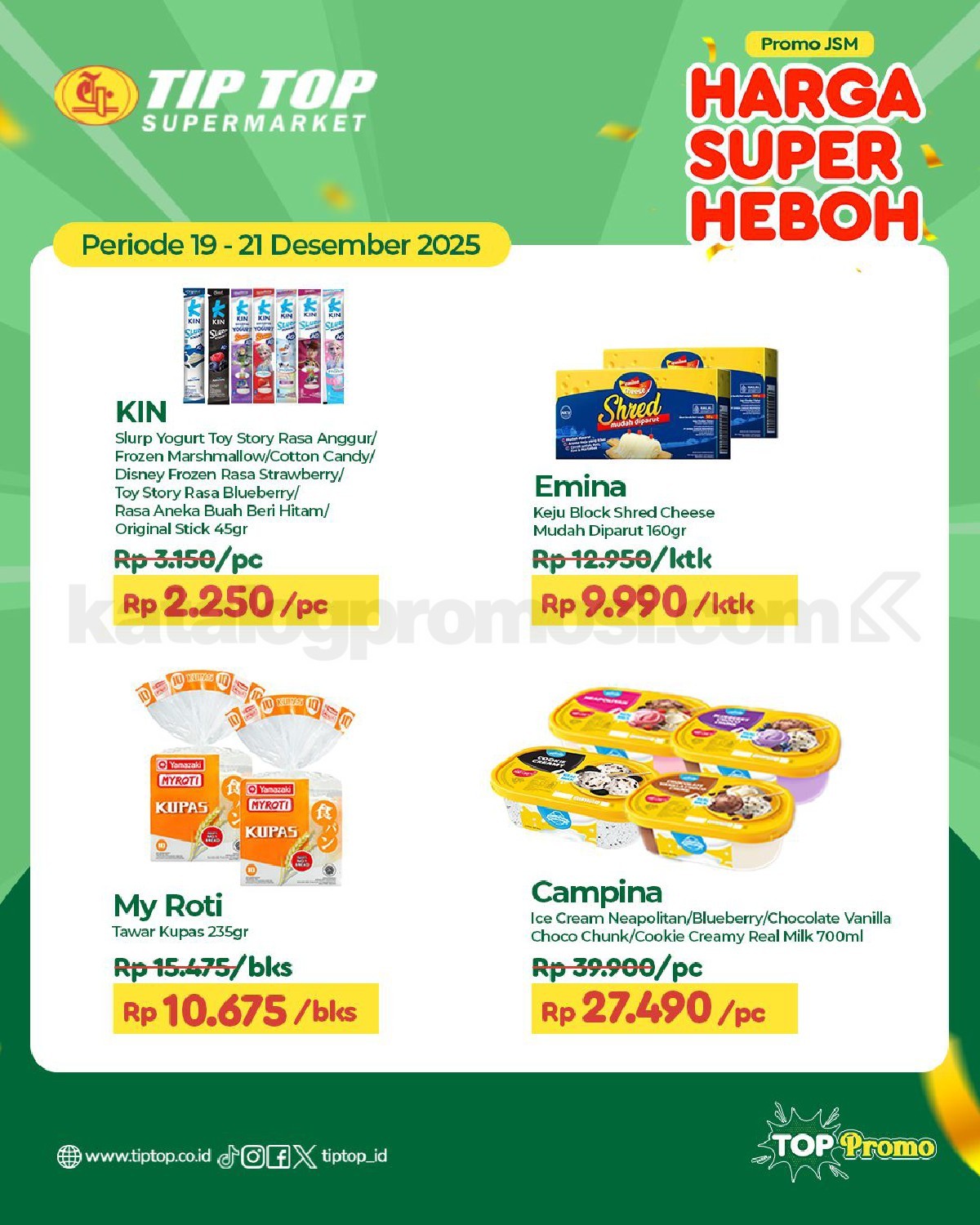 Promo JSM TIP TOP Supermarket Minggu ini 19-21 Desember 2025 Promo JSM TIP TOP Supermarket Minggu ini 19-21 Desember 2025 5
