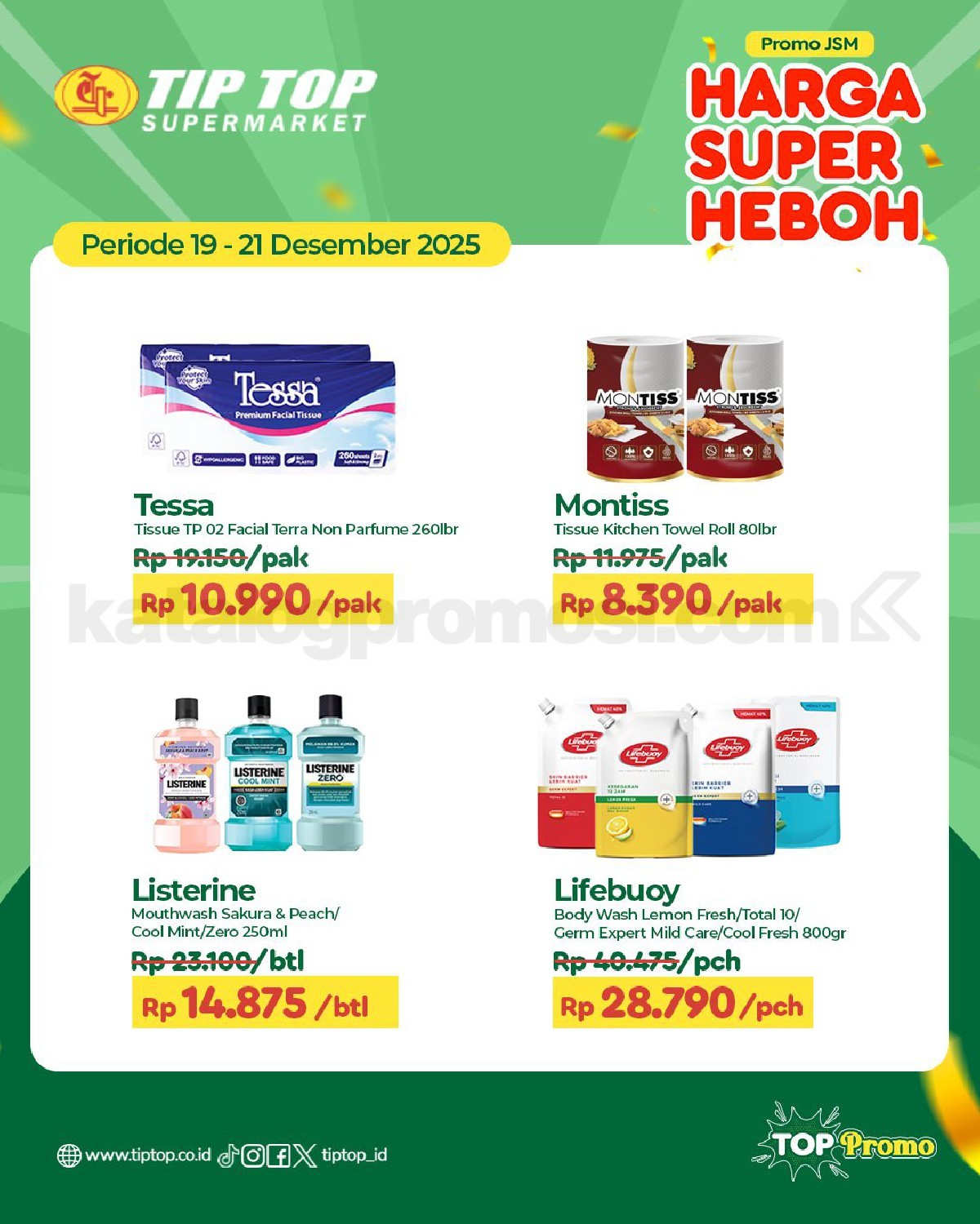 Promo JSM TIP TOP Supermarket Minggu ini 19-21 Desember 2025 Promo JSM TIP TOP Supermarket Minggu ini 19-21 Desember 2025 7
