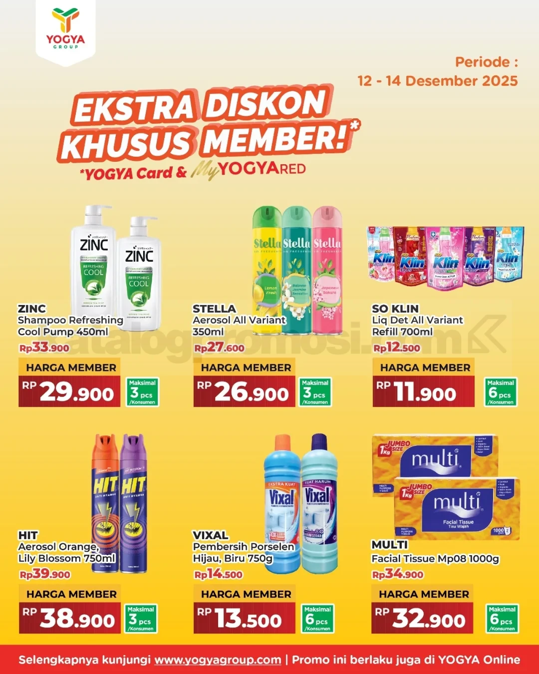 Promo JSM TOSERBA YOGYA HARGA HERAN 12-14 Desember 2025 Promo JSM TOSERBA YOGYA HARGA HERAN 12-14 Desember 2025 14