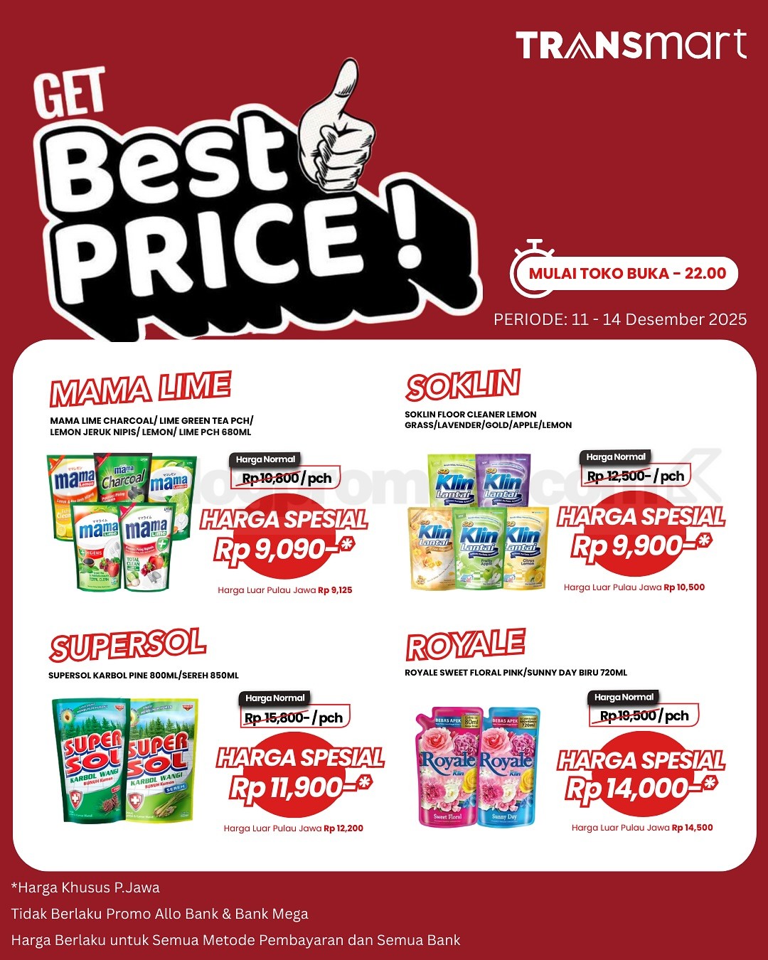 Promo JSM TRANSMART 11-14 Desember 2025 Promo JSM TRANSMART 11-14 Desember 2025 6