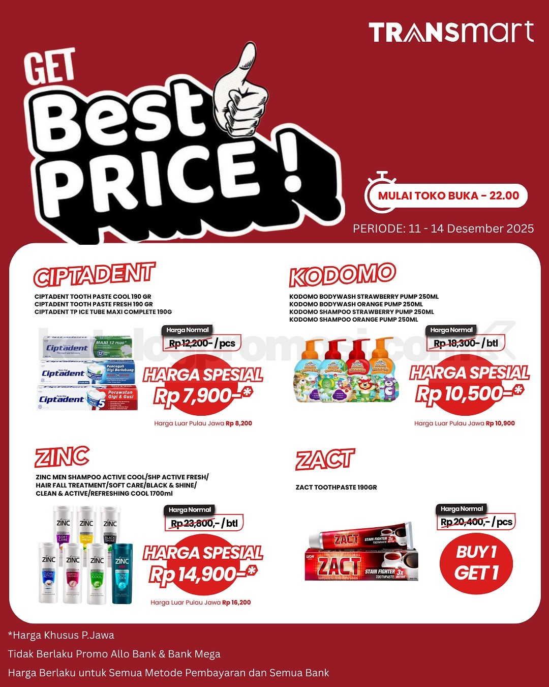 Promo JSM TRANSMART 11-14 Desember 2025 Promo JSM TRANSMART 11-14 Desember 2025 7