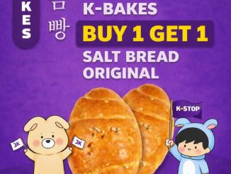 Promo K-STOP Beli 1 Gratis 1 Salt Bread Original roti viral gurih