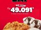 Promo KFC Duo Day Paket Berdua cuma Rp49.091 isi ayam nasi dan sundae