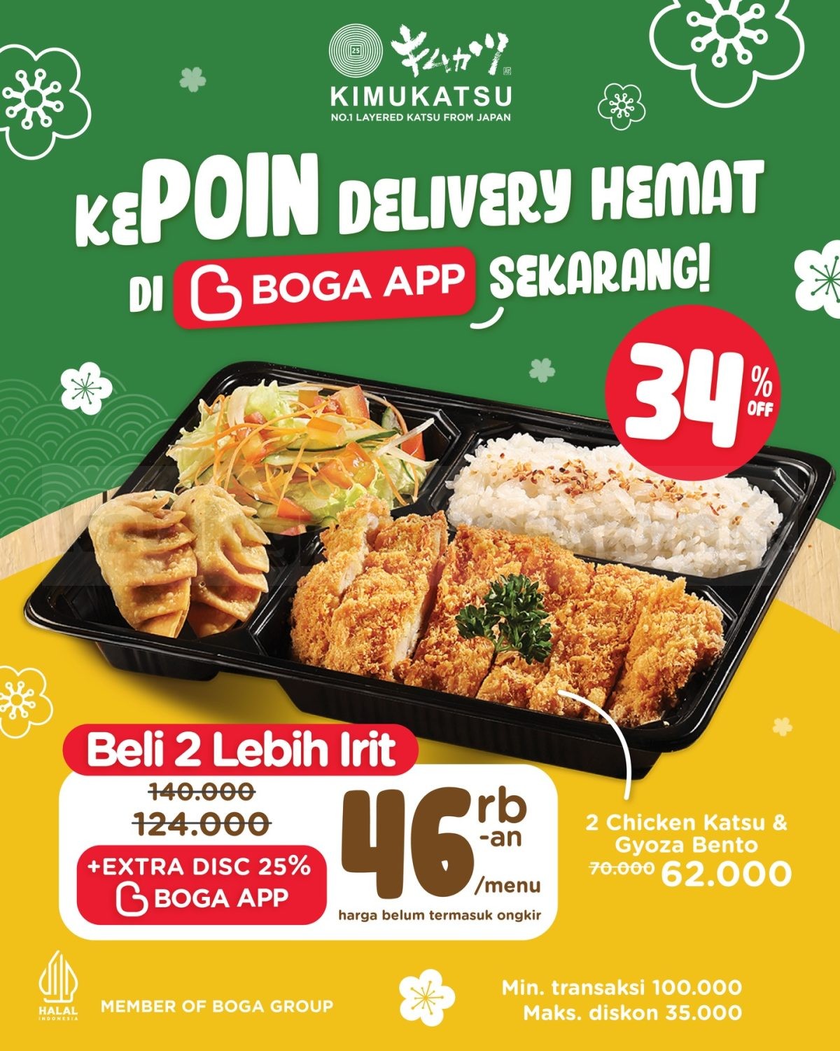 Promo Kimukatsu Delivery Diskon hingga 40% Promo Kimukatsu Delivery Diskon hingga 40% 5