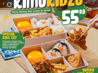 Promo Kimukatsu Kimukidzu hanya Rp. 55.000 dengan pilihan Special Kids Set dan Yummy Kids Meal