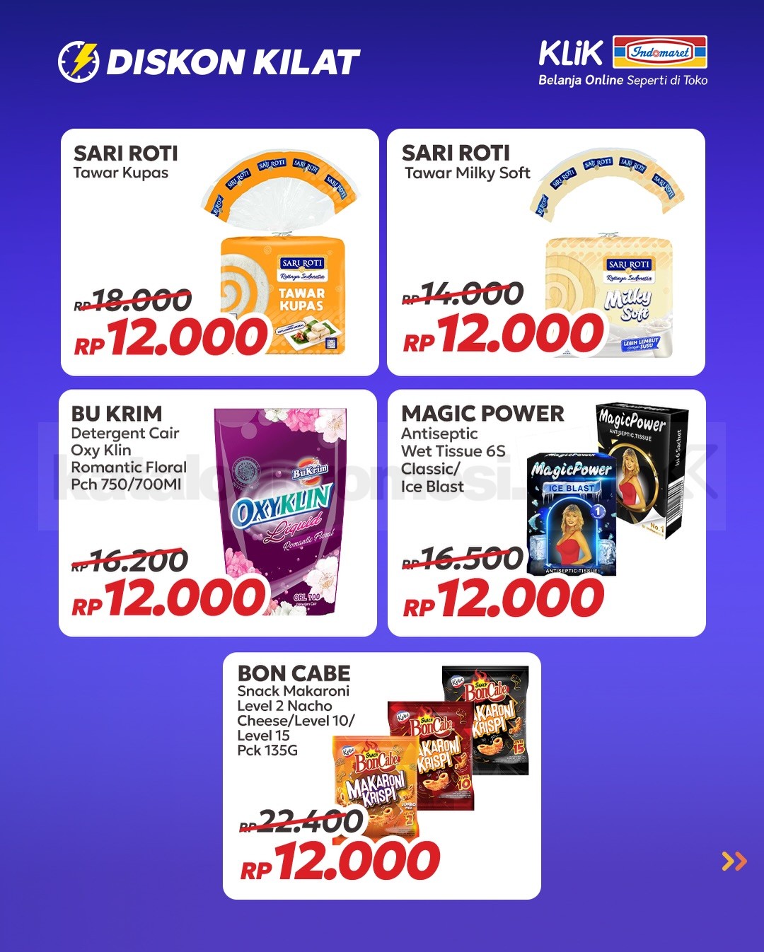 Promo Klik Indomaret 12.12 Diskon Kilat Promo Klik Indomaret 12.12 Diskon Kilat 3