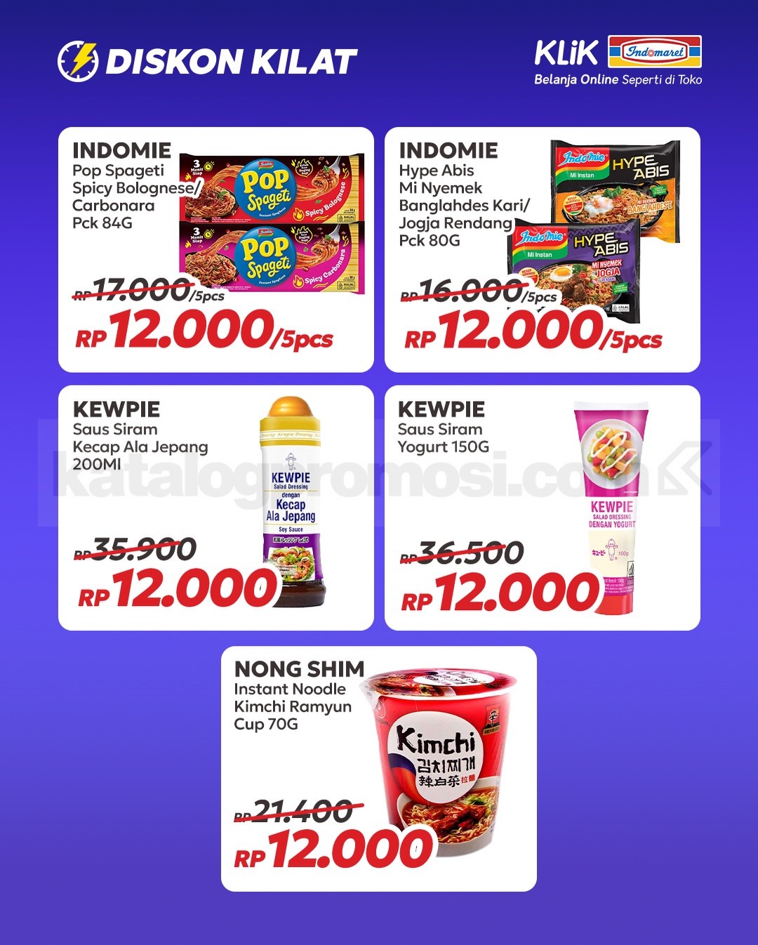 Promo Klik Indomaret 12.12 Diskon Kilat Promo Klik Indomaret 12.12 Diskon Kilat 5