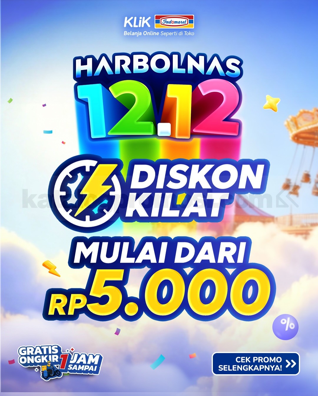 Promo Klik Indomaret 12.12 Diskon Kilat Promo Klik Indomaret 12.12 Diskon Kilat 6