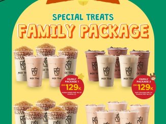 Promo KOI The Special Treats Family Package Rp. 129.000 untuk delivery