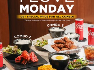 Promo Kyochon I Love Monday Combo mulai Rp. 55.000 dengan pilihan paket ayam Korea setiap hari Senin