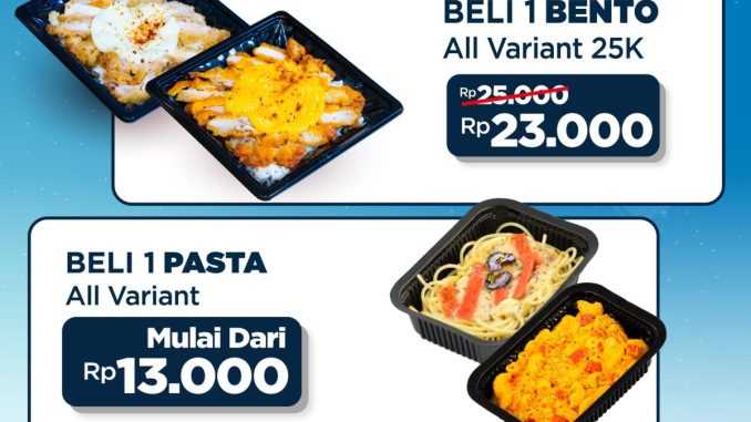 Promo Lawson Meals Deals Bento dan Pasta mulai Rp. 13.000 dengan pilihan menu hemat Desember 2025