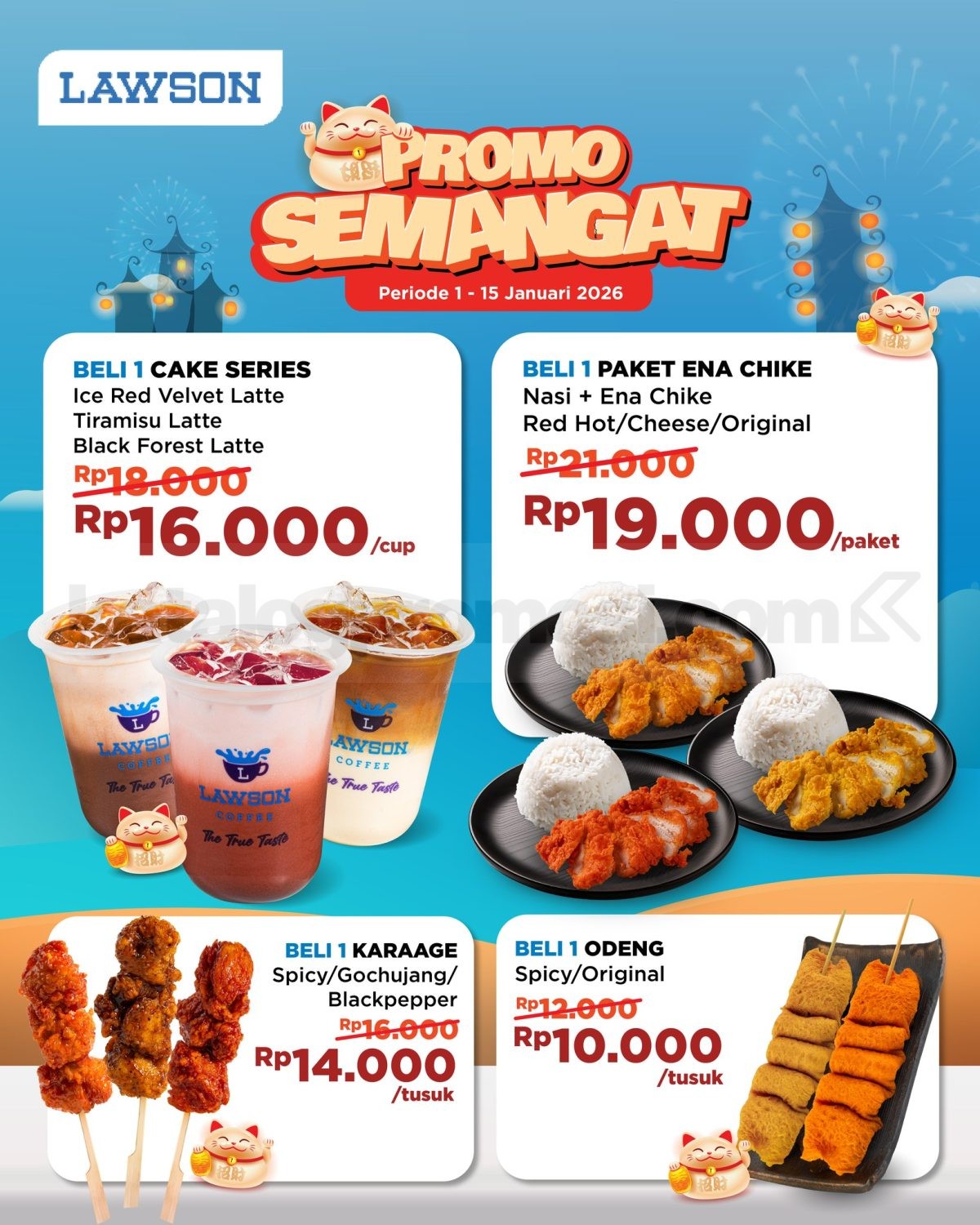 Promo LAWSON Semangat Bundling mulai Rp. 10.000 Promo LAWSON Semangat Bundling mulai Rp. 10.000 periode 1 – 15 Januari 2026