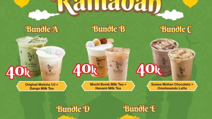 Promo Life Of ShuShu Ramadhan Bundle Minuman mulai Rp. 35 ribu paket minuman hemat