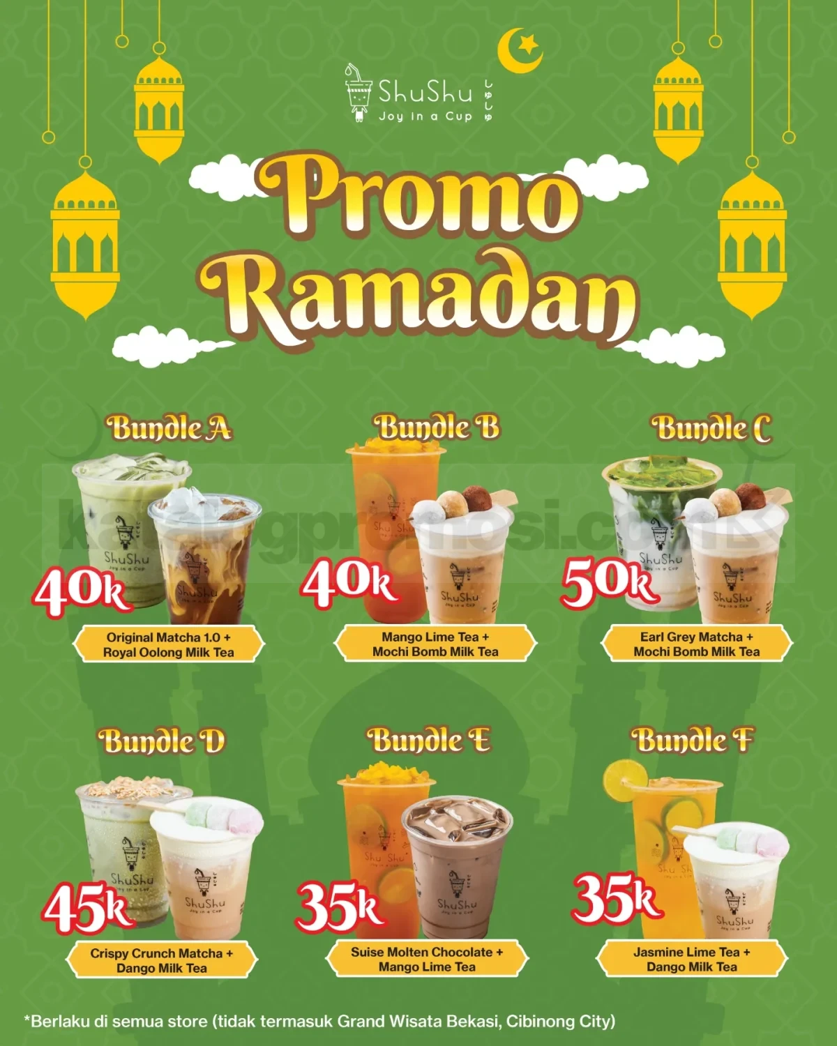 Promo Life Of ShuShu Ramadhan Bundle Minuman mulai Rp. 35 ribu Promo Life Of ShuShu Ramadhan Bundle Minuman mulai Rp. 35 ribu 1