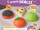 Promo Loaf Bun Spesial 5.5 Bundling 4 Roti Rp. 79.000 dengan bebas pilih 4 roti favorit dan free box