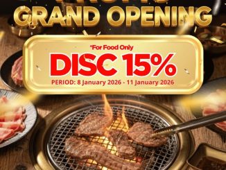 Promo Magal Grand Opening Cemara Asri diskon 15% Korean BBQ di Medan