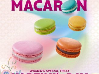 Promo Maison Feerie Hari Kartini gratis macaron dengan minimal pembelian Rp 50.000