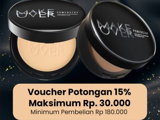 Promo Make Over Voucher Shopee Diskon 15% Maksimum Rp. 30.000 Januari 2026
