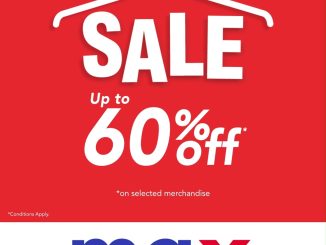 Promo Max Fashions End of Season Sale diskon hingga 60% untuk fashion wanita pria dan anak-anak