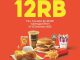 Promo McDonalds ShopeePay 12.12 Diskon Rp. 12.000 untuk transaksi minimal Rp. 30.000 pada 12–13 Desember 2025 di seluruh restoran.
