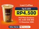 Promo McDonald’s ShopeePay Iced Coffee Rp.4.500 berlaku 1–5 Desember 2025 di McDonald’s Plaza Surabaya.