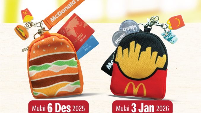 Promo MCDONALDS Tebus Murah Exclusive Mini Pouch Rp. 20ribu 7