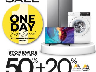 Promo Metro Department Store Transmart Year End Sale Elektronik diskon hingga 50% plus tambahan 20% pembayaran kartu bank