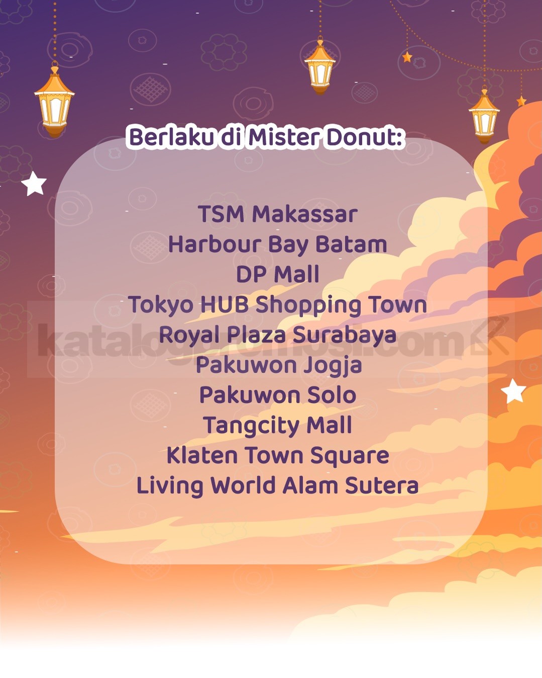 Promo Mister Donut Eid Sweet Treat Beli 8 Gratis 4 Promo Mister Donut Eid Sweet Treat Beli 8 Gratis 4 1