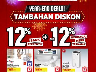 Promo Mitra10 12.12 Year-End Deals Diskon 12% + 12% 16