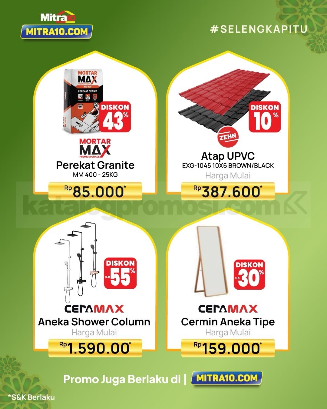 Promo Mitra10 Ramadhan Raya Sale Diskon Hingga 60% Promo Mitra10 Ramadhan Raya Sale Diskon Hingga 60% 2