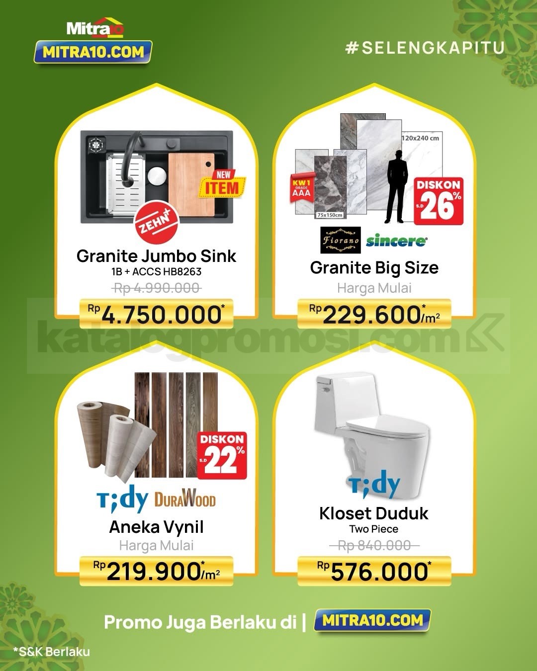 Promo Mitra10 Ramadhan Raya Sale Diskon Hingga 60% Promo Mitra10 Ramadhan Raya Sale Diskon Hingga 60% 5