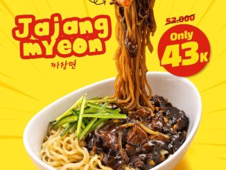 Promo Mujigae Jajangmyeon + Kimchi Rp. 43.000 paket mie Korea dan kimchi hemat