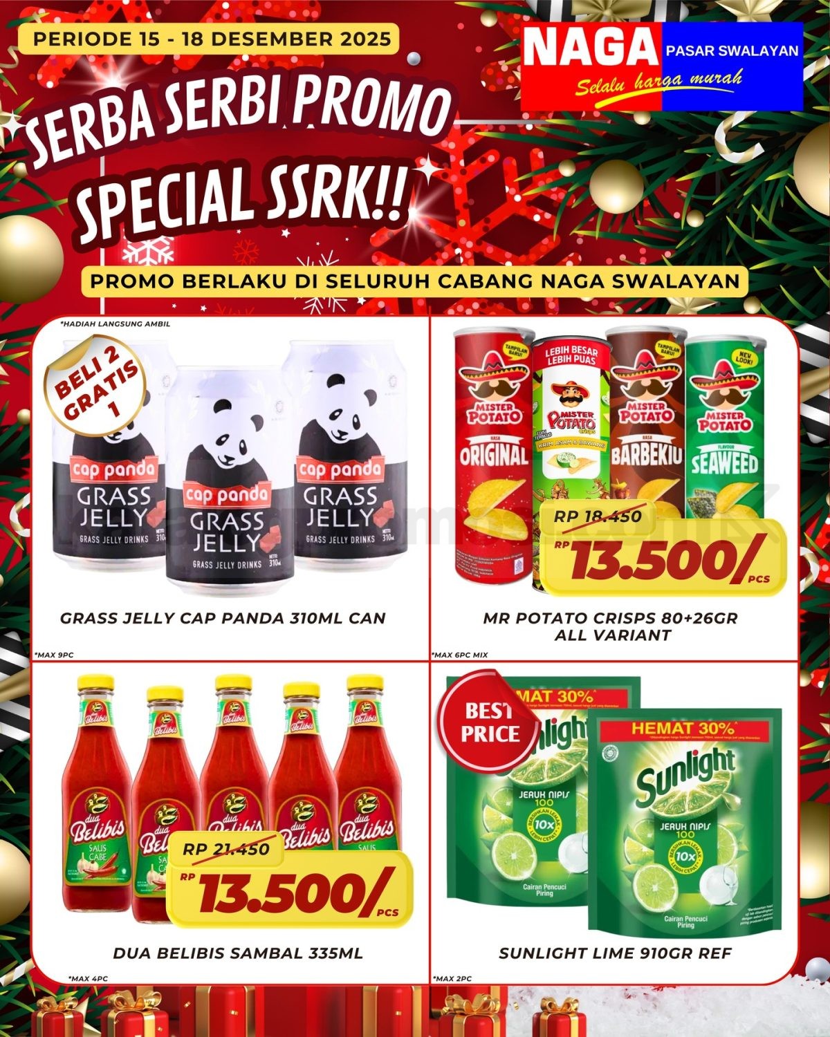 Promo Naga Swalayan WEEKDAY 15-18 Desember 2025 Promo Naga Swalayan WEEKDAY 15-18 Desember 2025 1