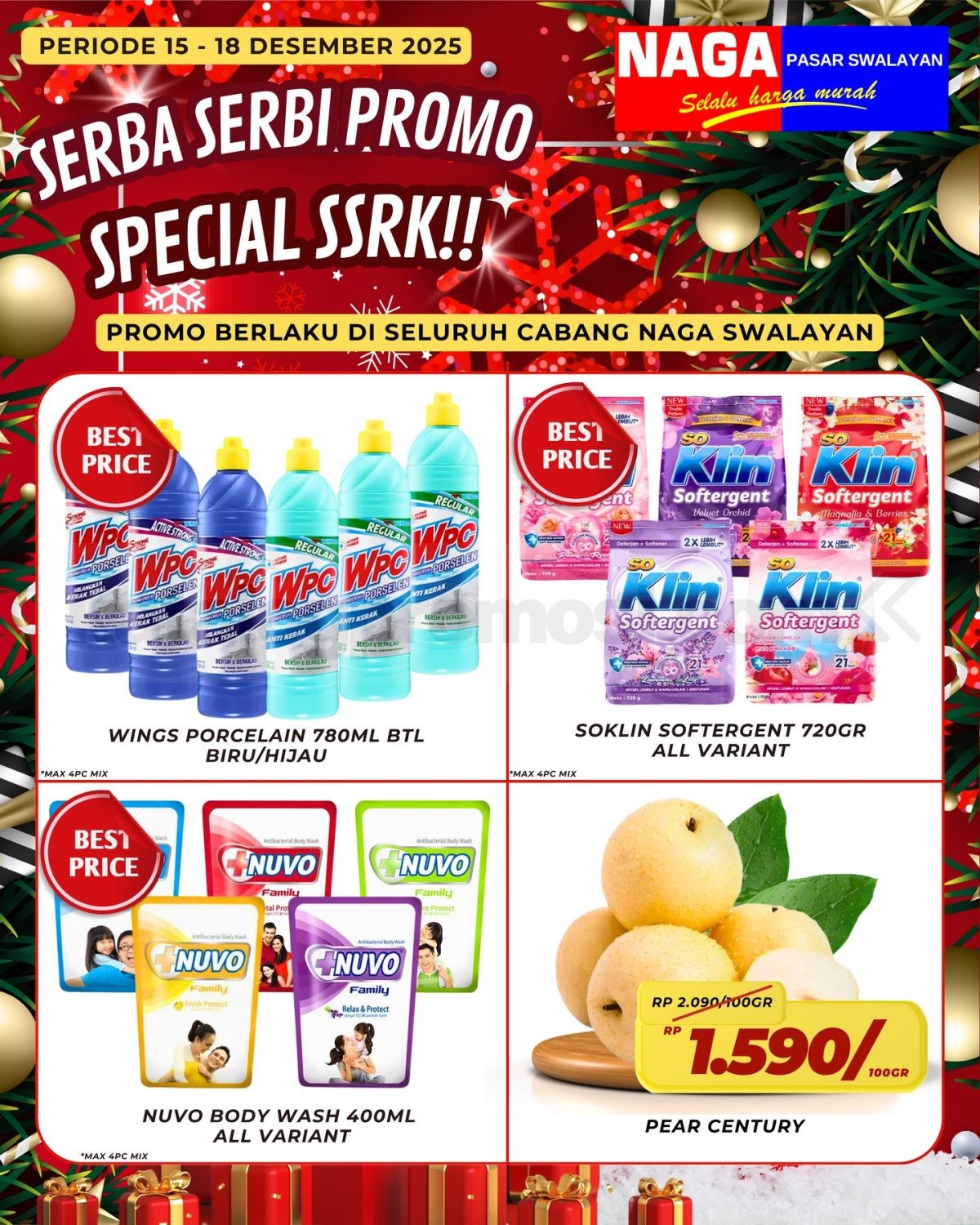 Promo Naga Swalayan WEEKDAY 15-18 Desember 2025 Promo Naga Swalayan WEEKDAY 15-18 Desember 2025 2