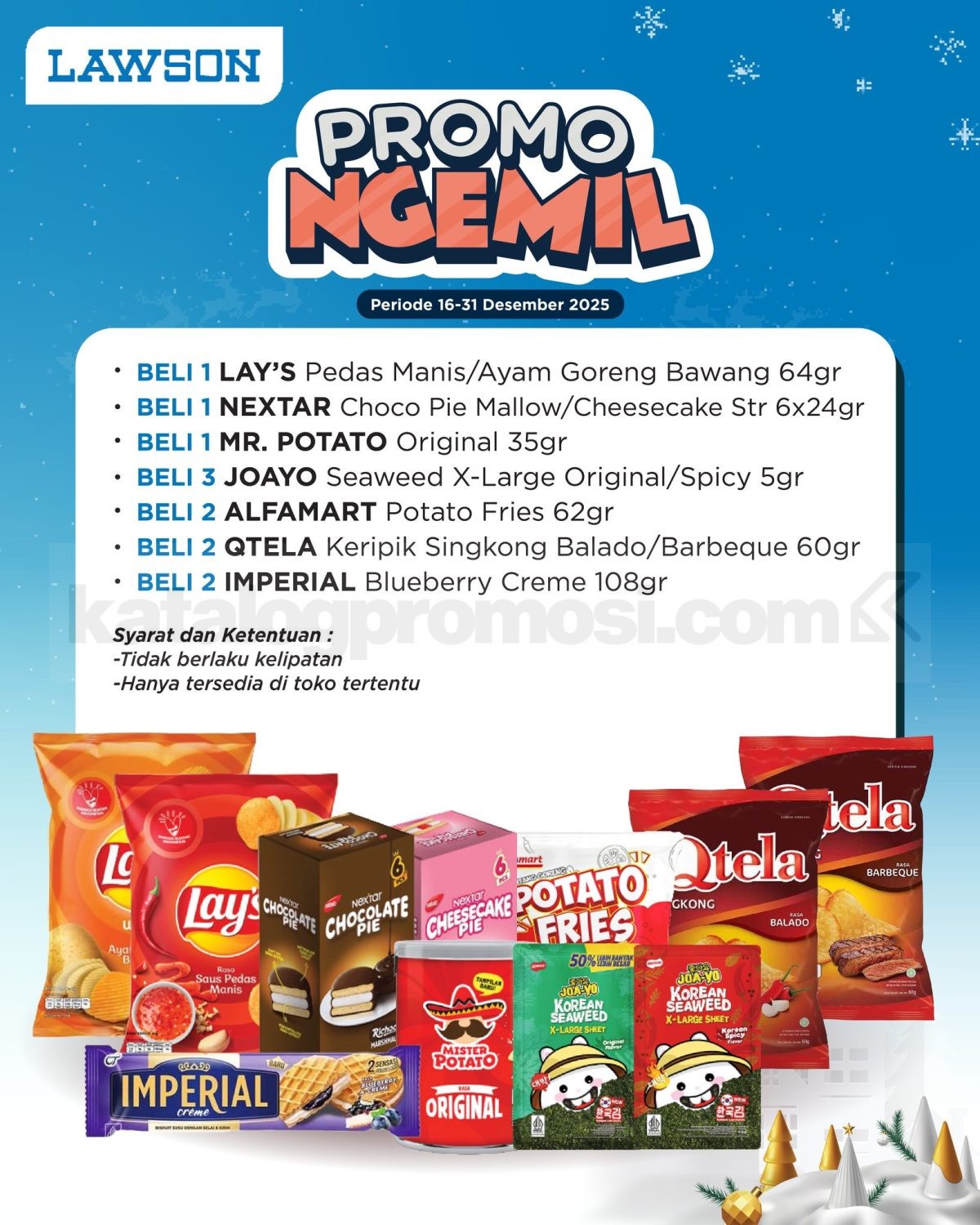 Promo Ngemil Lawson Hanya Rp. 10.000 Promo Ngemil Lawson Hanya Rp. 10.000 1