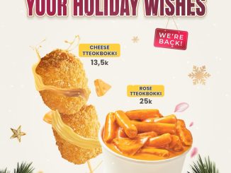 Promo Old Chang Kee Holiday Tteokbokki mulai Rp. 13.500 dengan pilihan Cheese dan Rose