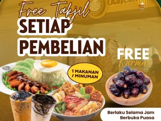 Promo OldTown White Coffee Ramadhan Free Takjil gratis kurma setiap pembelian makanan atau minuman
