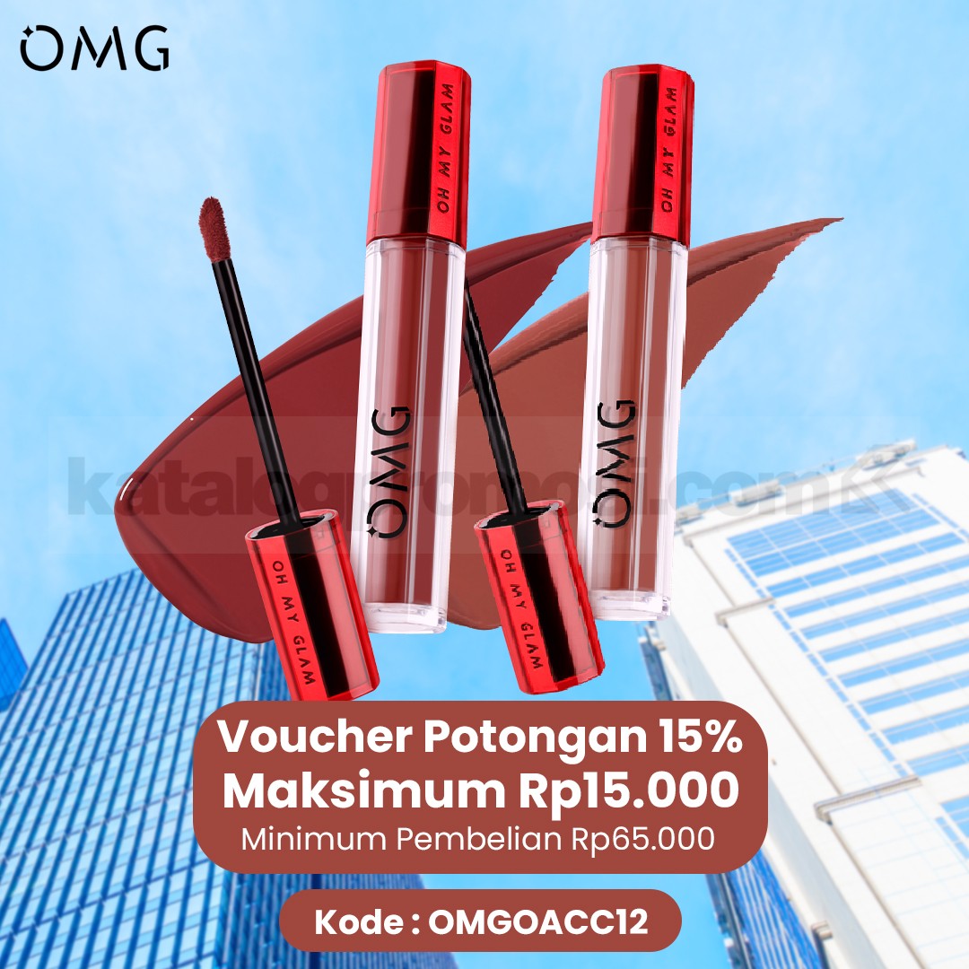 Promo OMG Oh My Glam Voucher Shopee Diskon 15% Hingga Rp. 15.000 Promo OMG Oh My Glam Voucher Shopee Diskon 15% hingga Rp. 15.000 dengan minimum belanja Rp. 65.000