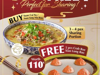 Promo Paradise Dynasty Perfect For Sharing Buy 1 Get 1 Free gratis Crab Roe Xiao Long Bao