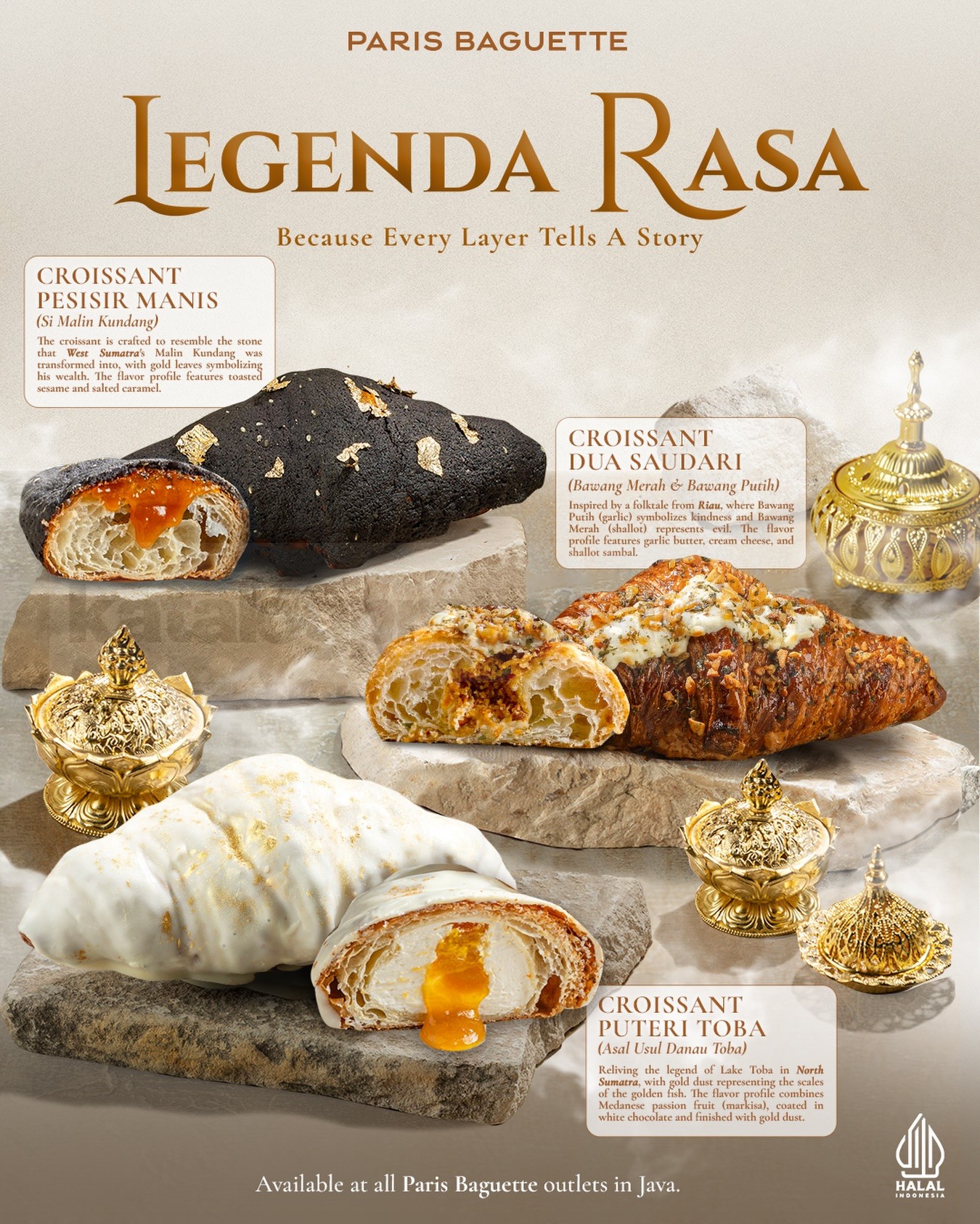 Promo Paris Baguette Legenda Rasa, Croissant Kemerdekaan Mulai Rp45.000 Promo Paris Baguette Legenda Rasa croissant Kemerdekaan mulai Rp45.000, tersedia mulai 10 Agustus 2026.