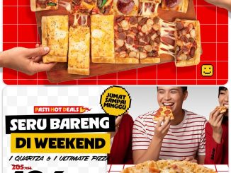 Promo PHD Jajan Tiap Weekend 2 Pizza Rp. 186.364 dengan QU4RTZA dan Ultimate Pizza