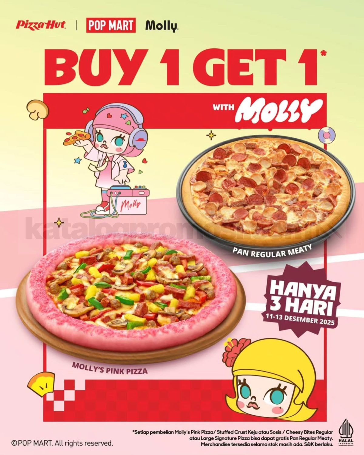 Promo Pizza Hut 12.12 BUY 1 GET 1 FREE Promo Pizza Hut 12.12 BUY 1 GET 1 FREE 1