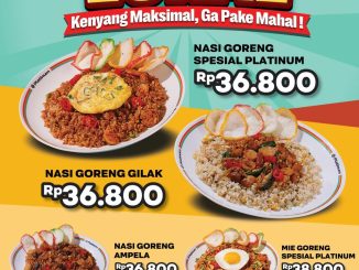 Promo Platinum Resto & Cafe Cita Rasa Lokal mulai Rp. 36.800