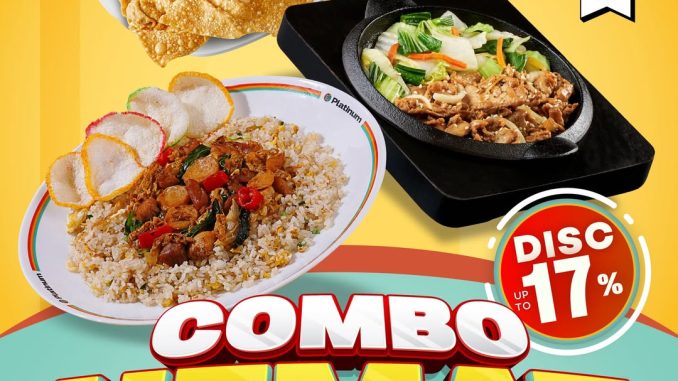 Promo Platinum Resto Combo Hemat mulai Rp. 55.000 paket menu lengkap