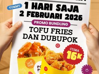 Promo Pok Pok 2.2 Bundling Tofu Fries & Dubupok Rp. 16.000 di outlet tertentu