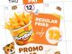 Promo Porotato Fries 12.12 Regular Fries Rp. 12.000 khusus pembelian langsung di outlet tertentu.